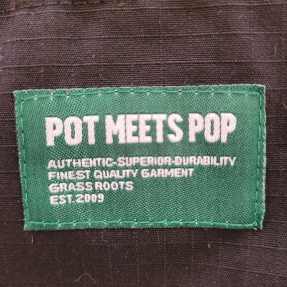 Black Hooded Jacket with Patches - Picture 3 of 9